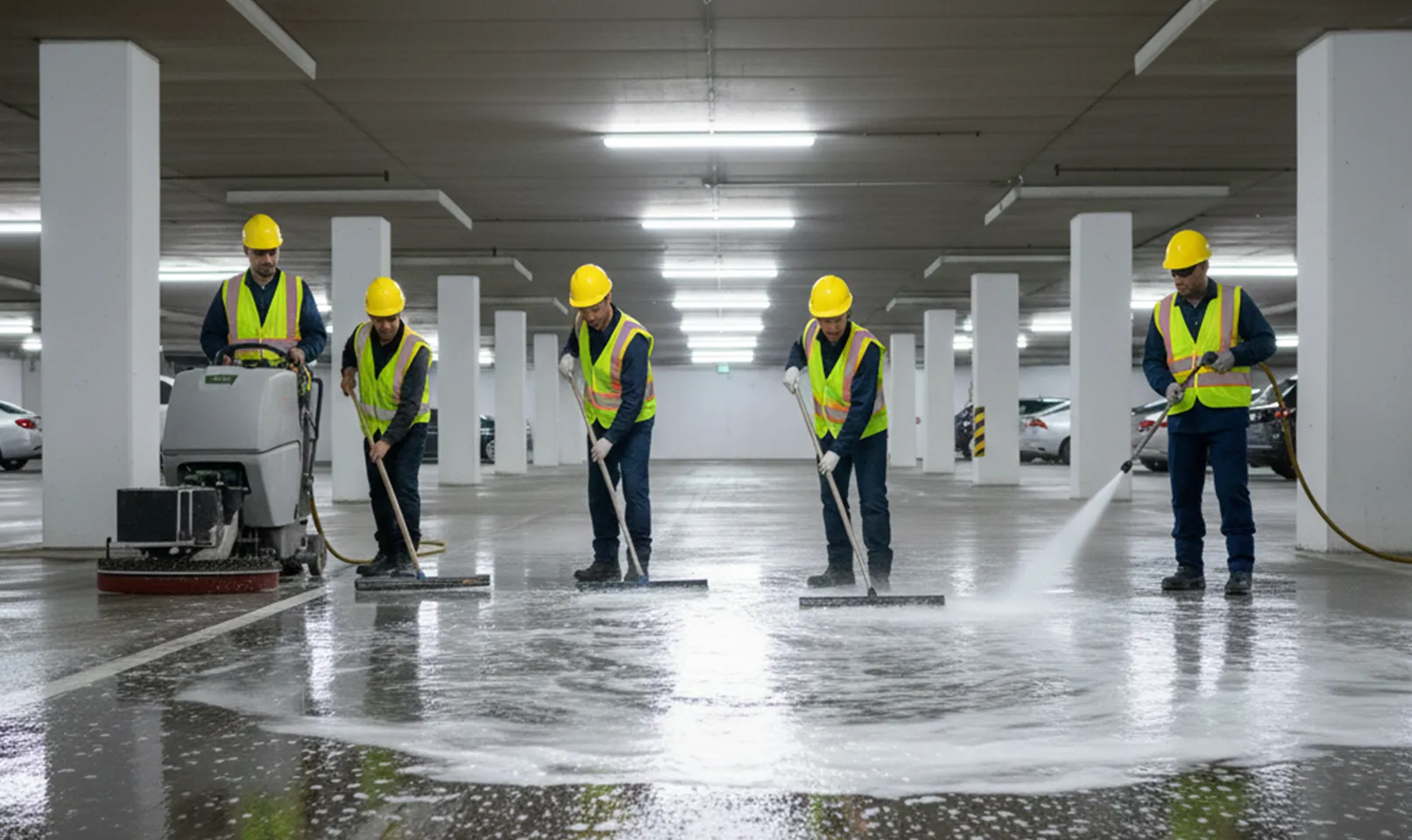 toronto underground parking cleaning - Parking Lot Services